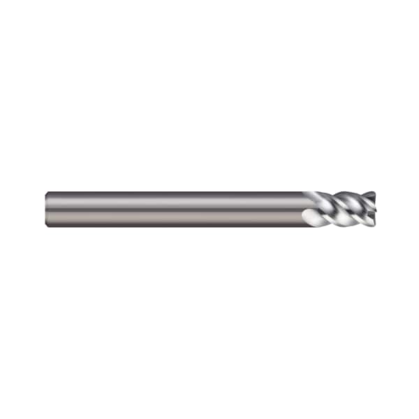 Carb End Mill, 10.00mm, 4FL, CC, Uncoated